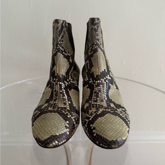 Isabel Marant Snakeskin heeled boots 39 - Picture 4 of 7